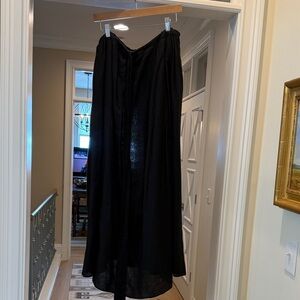 Mara Hoffman Black linen Skirt